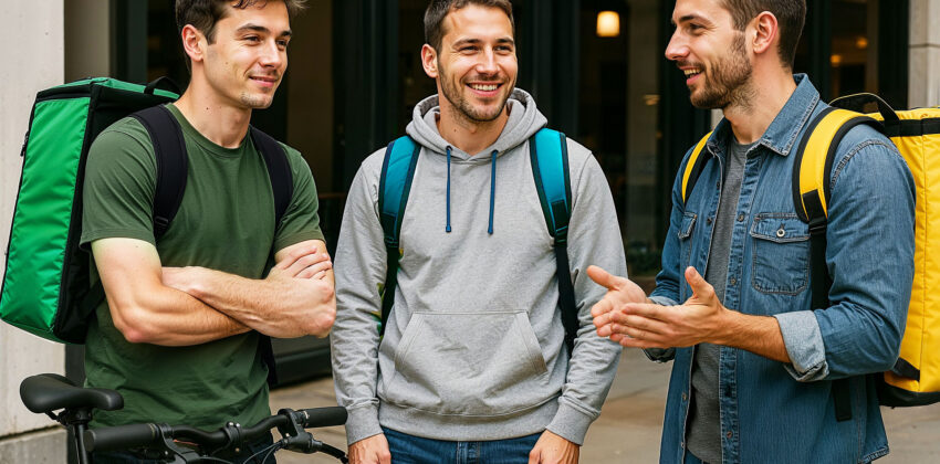 Glovo, Uber Eats, czy Wolt? Praca kurier – którą firmę wybrać w 2025 roku?