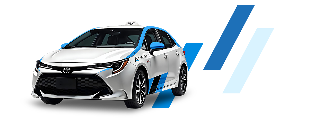 Taxi car rental: Toyota Corolla