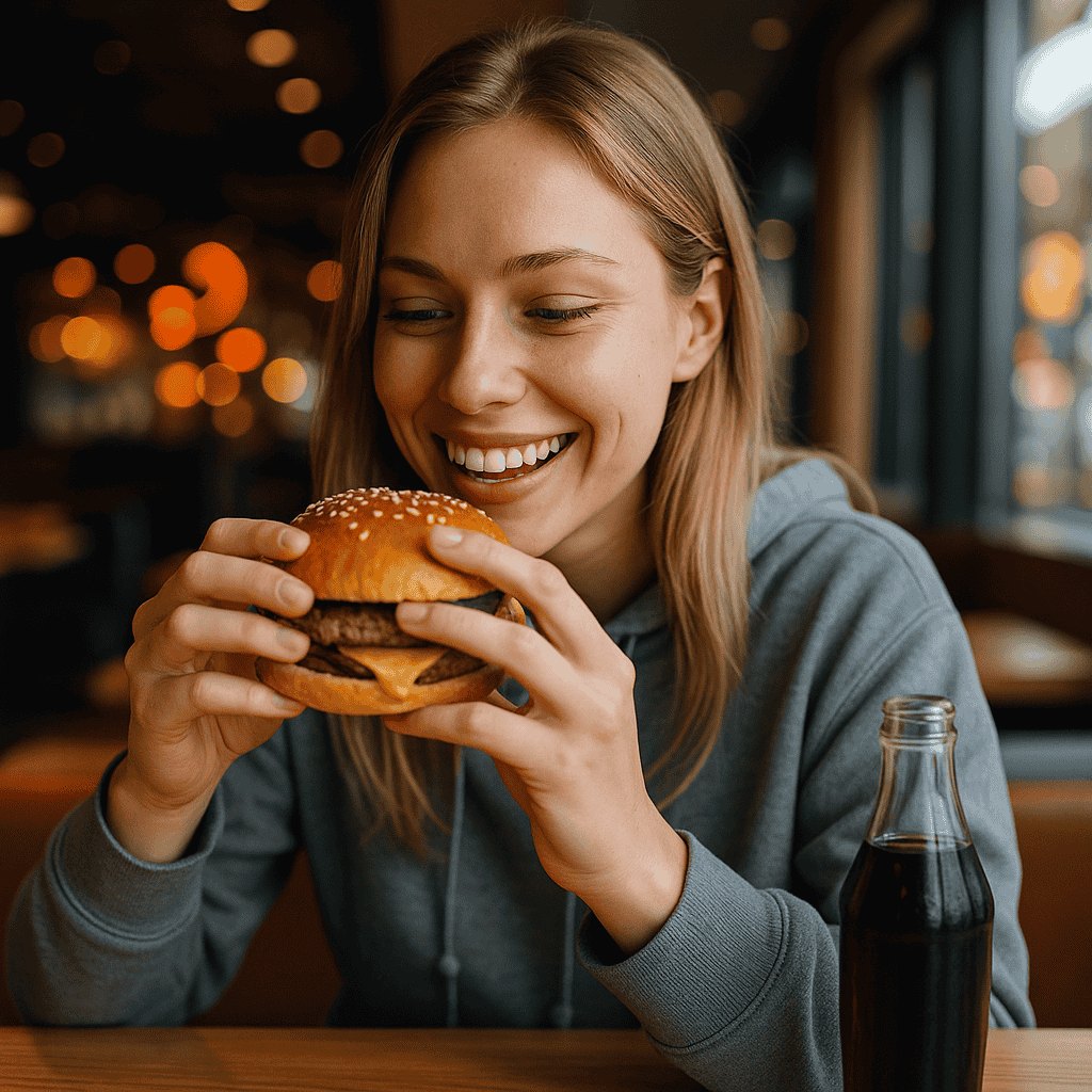 McTasty: burger z rastauracji