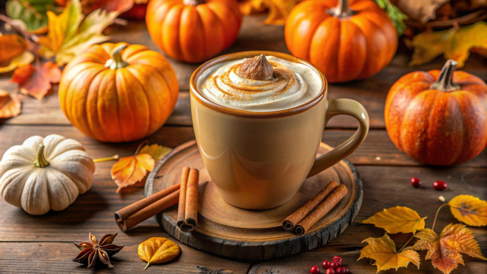 Pumpkin Spice Latte: przykładowe podanie