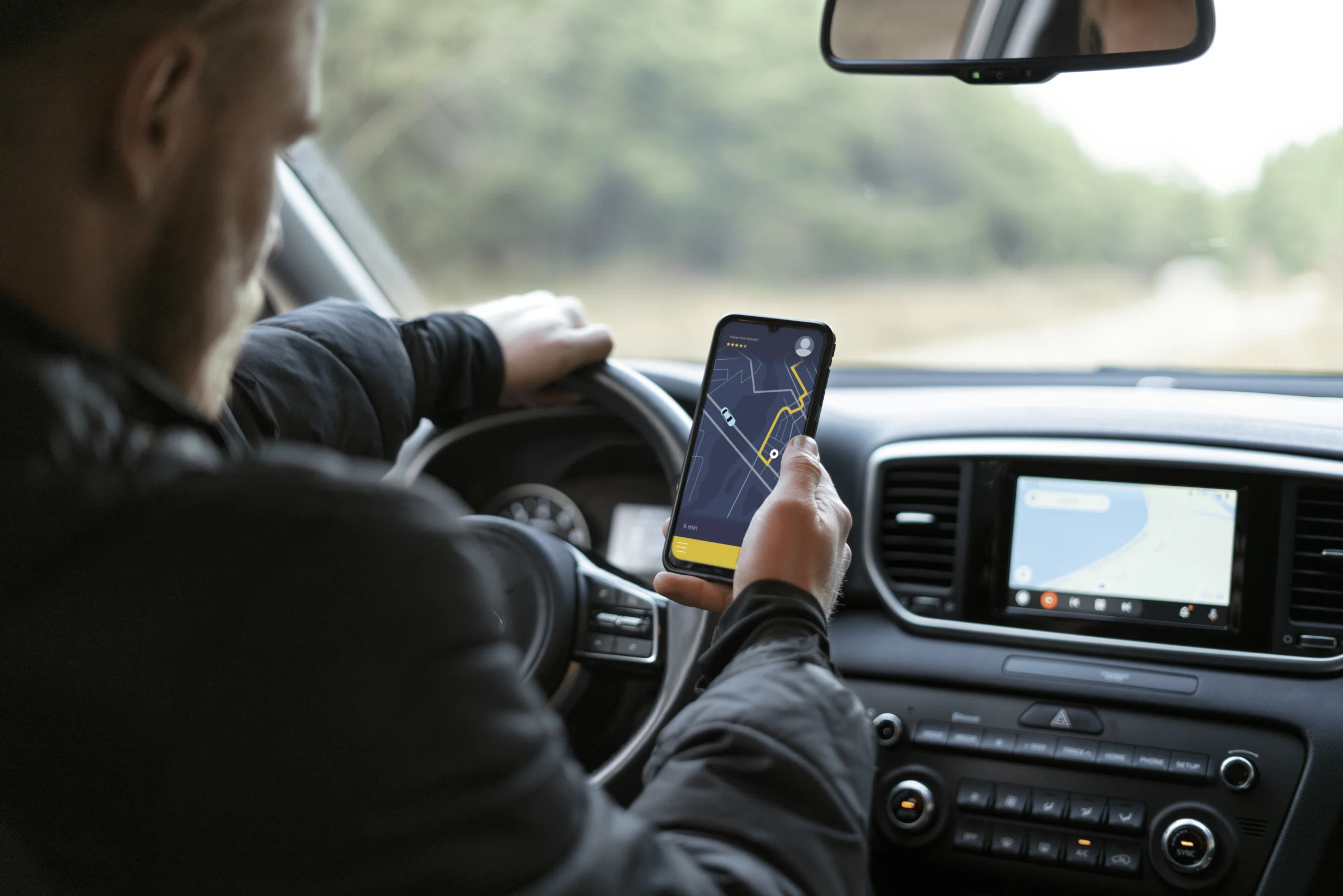 Jak jeździć automatem: kierowca taxi