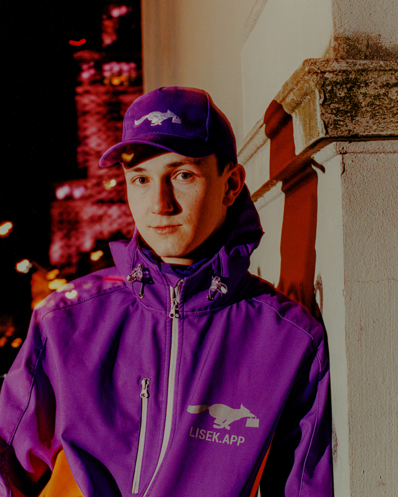 praca lisek.app: kurier 