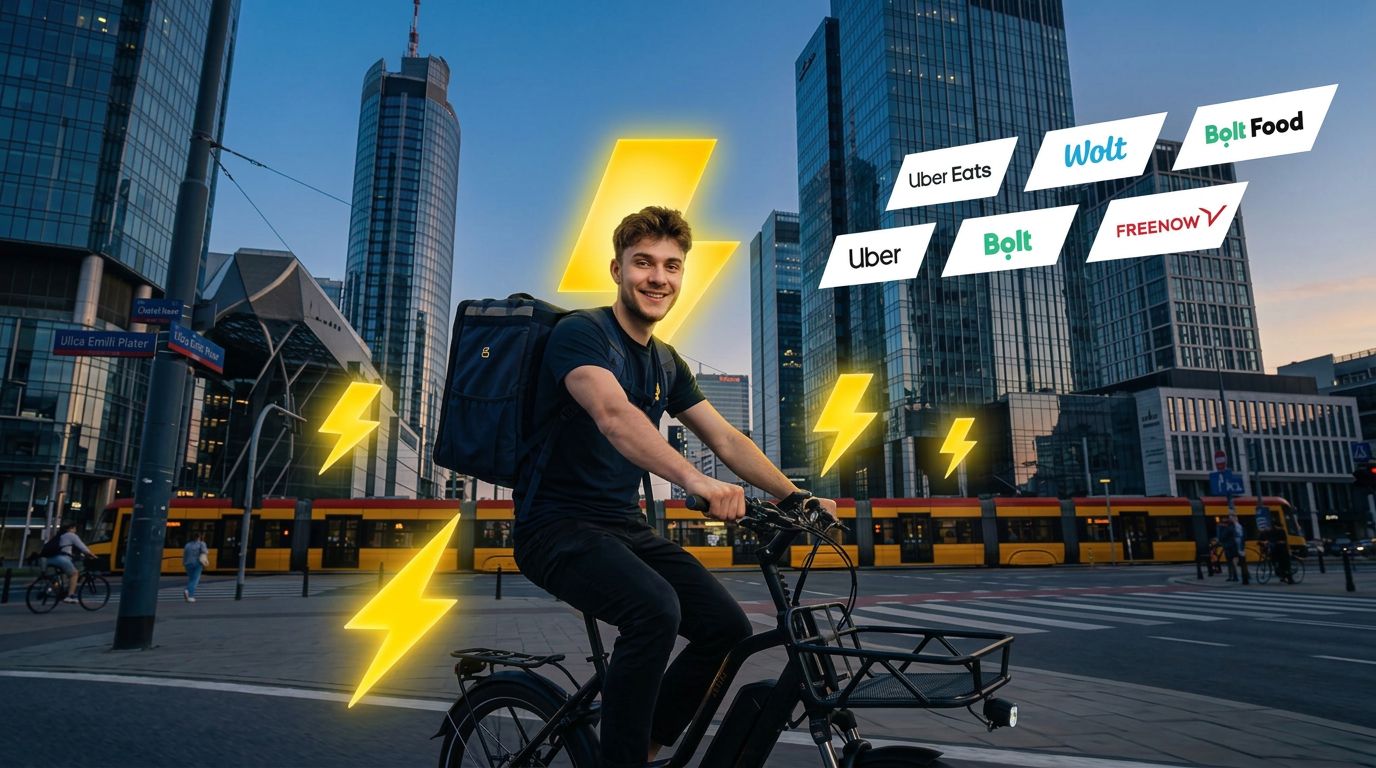 Instant Pay: zadowolony kurier