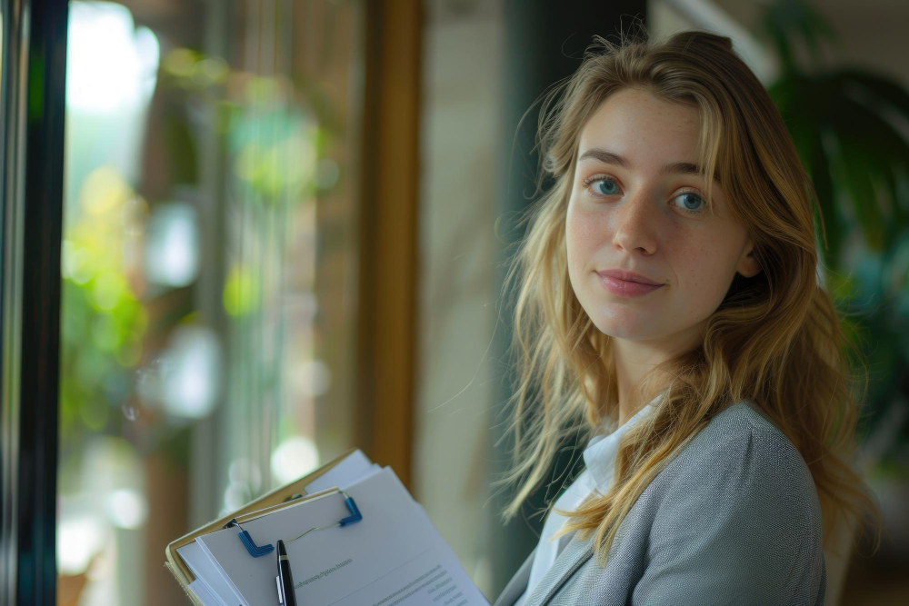 Jak szukać pracy w Polsce: studentka 