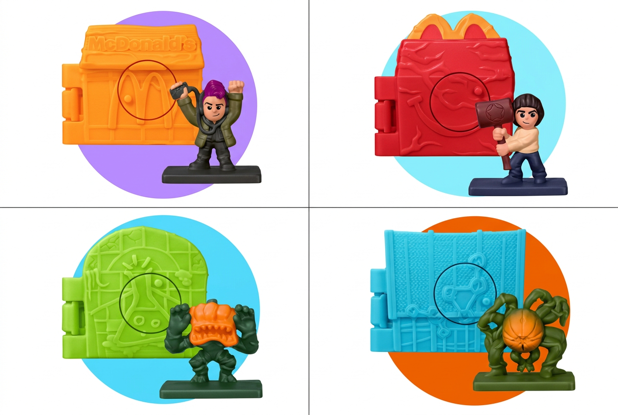 Happy Meal Stranger Things: figurki